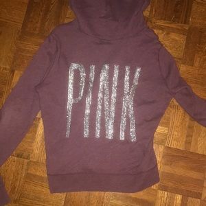 Pink Victoria secret zip up